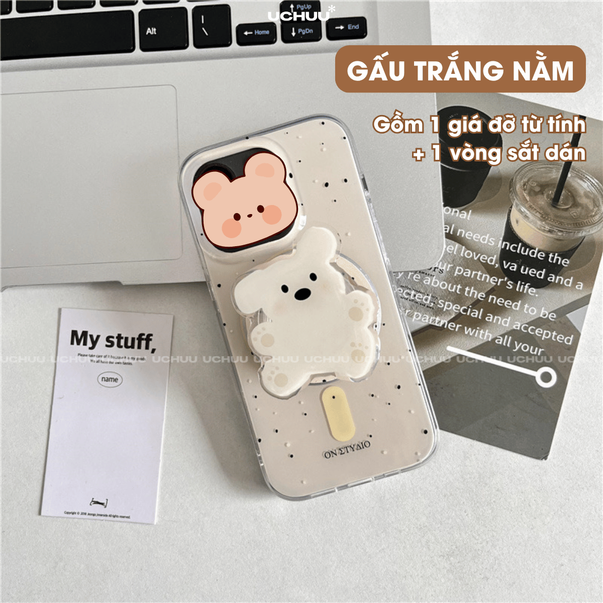 Giá đỡ điện thoại từ tính