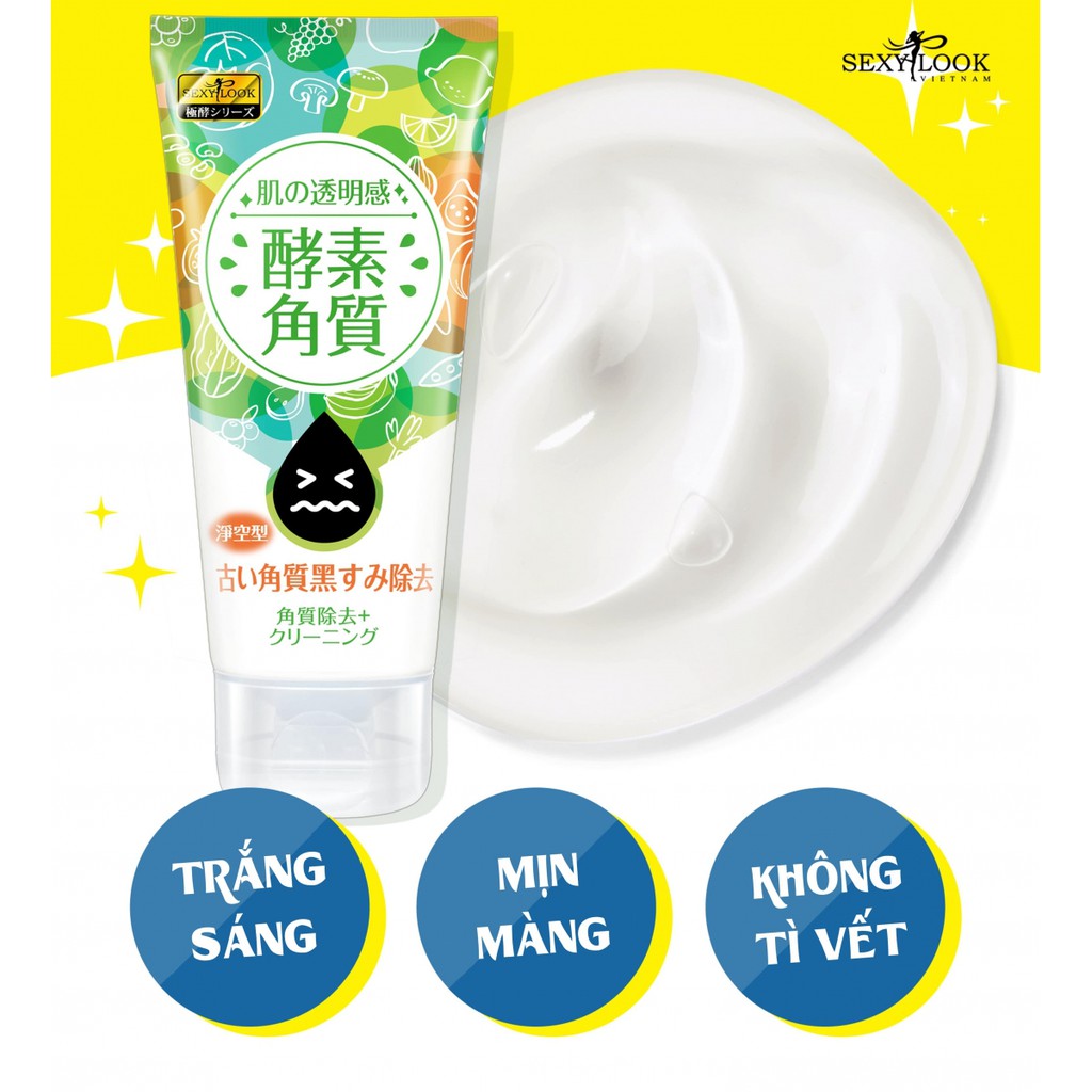 Gel Tẩy Tế Bào Chết SEXYLOOK Lên Men Trái Cây Tự Nhiên 120g