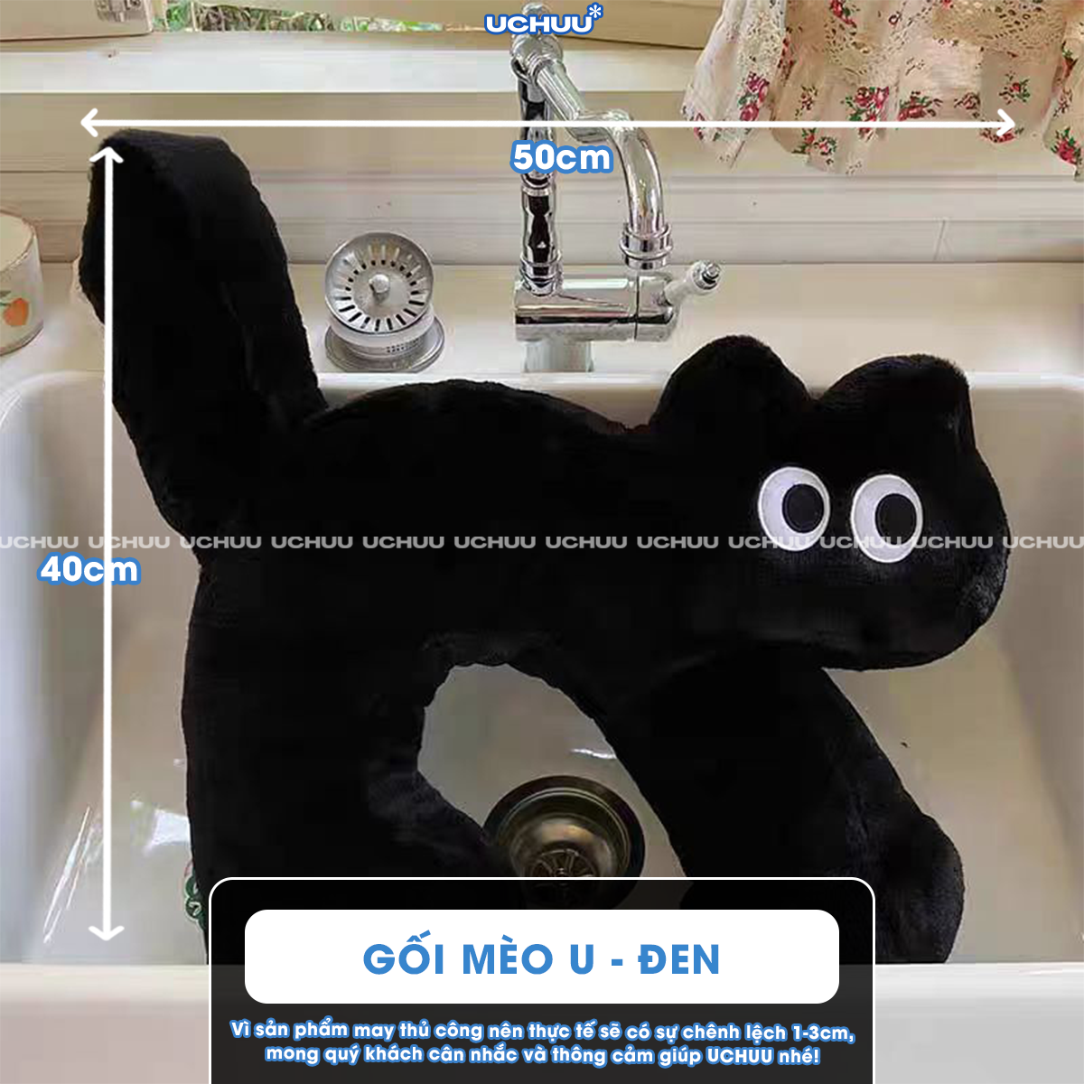 Gối Ôm Mèo Chữ U