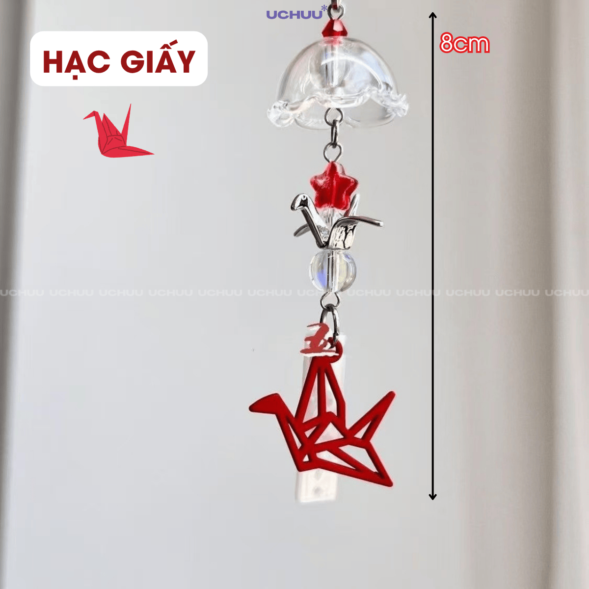 Móc Khoá Chuông Gió