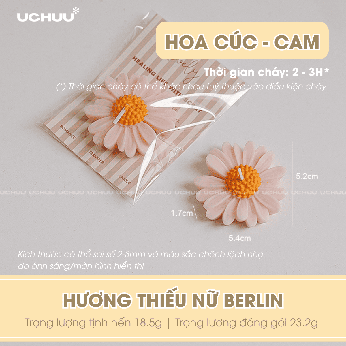 Nến Thơm Mini Decor