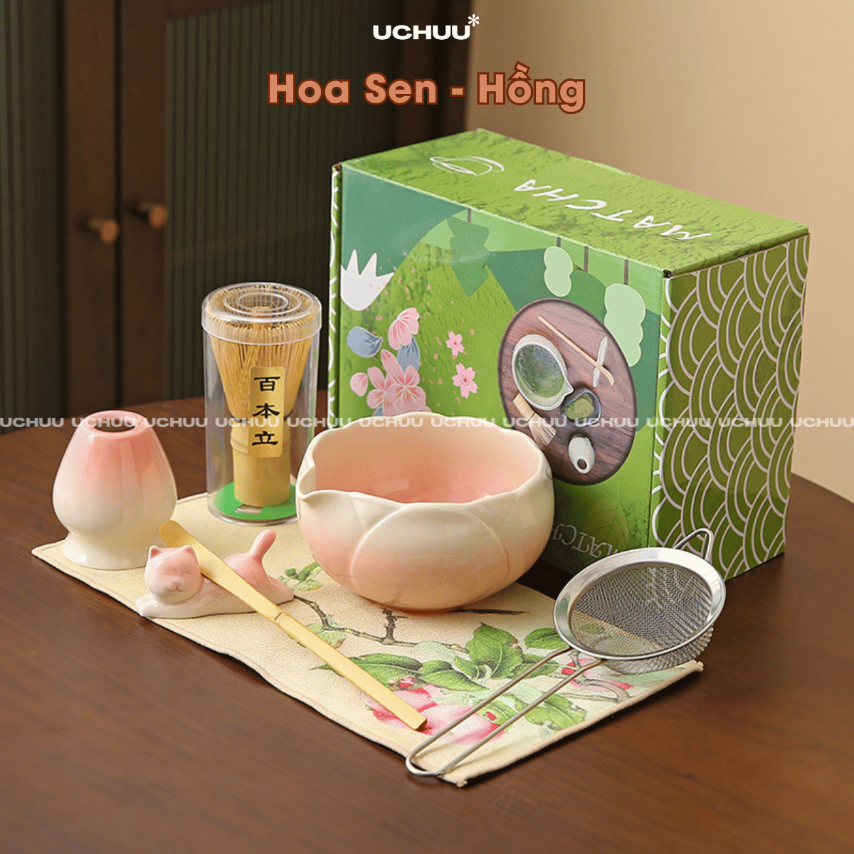 Dụng Cụ Matcha Hoa