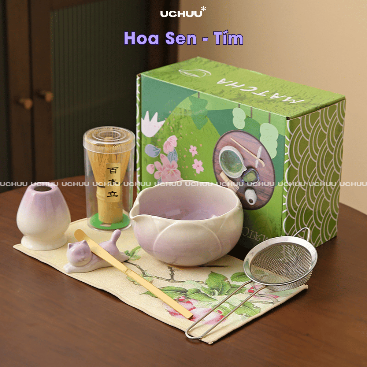 Dụng Cụ Matcha Hoa