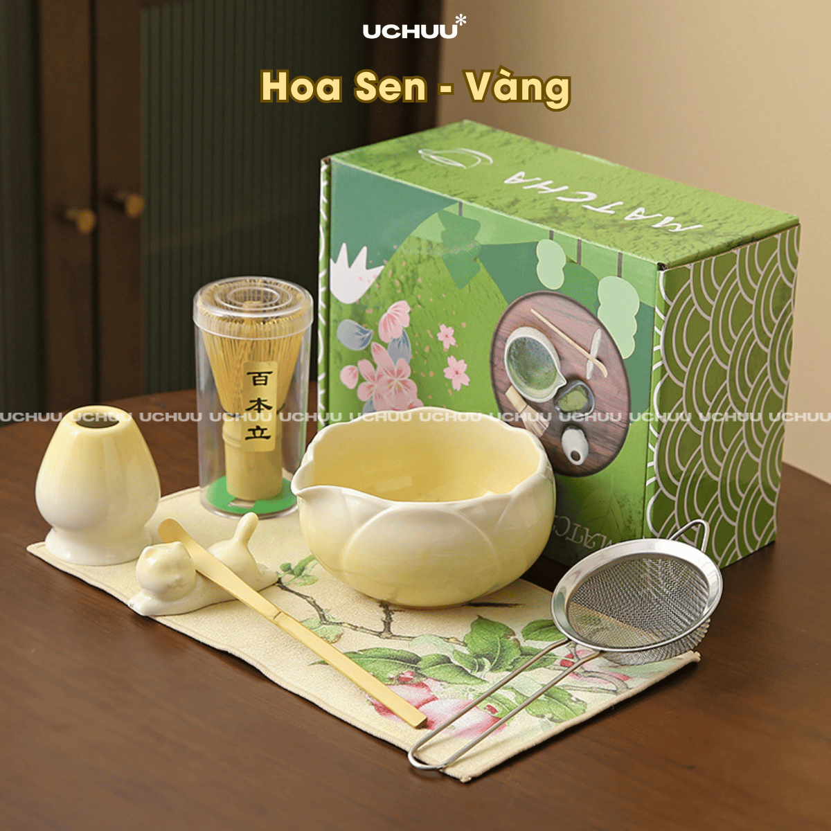Dụng Cụ Matcha Hoa