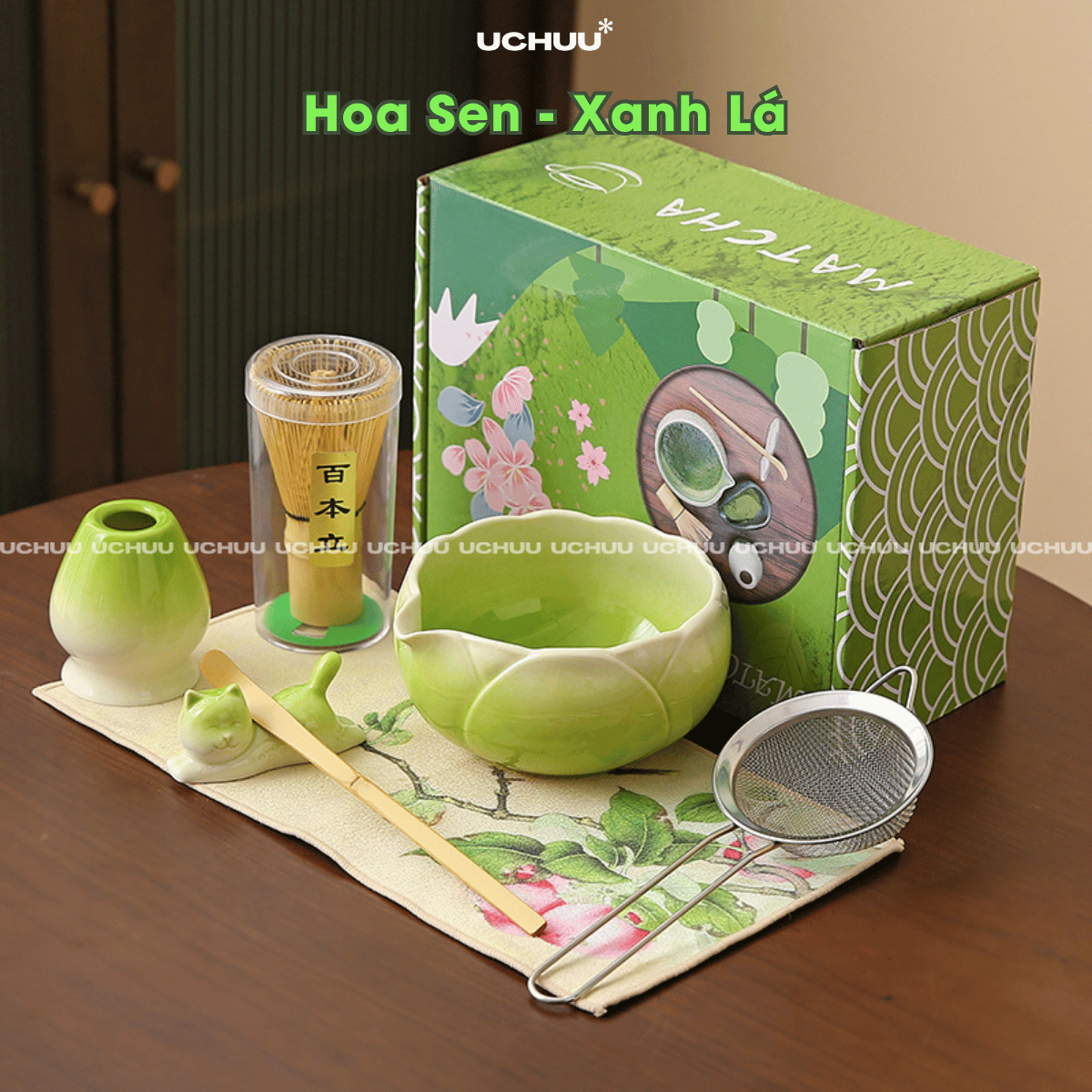 Dụng Cụ Matcha Hoa