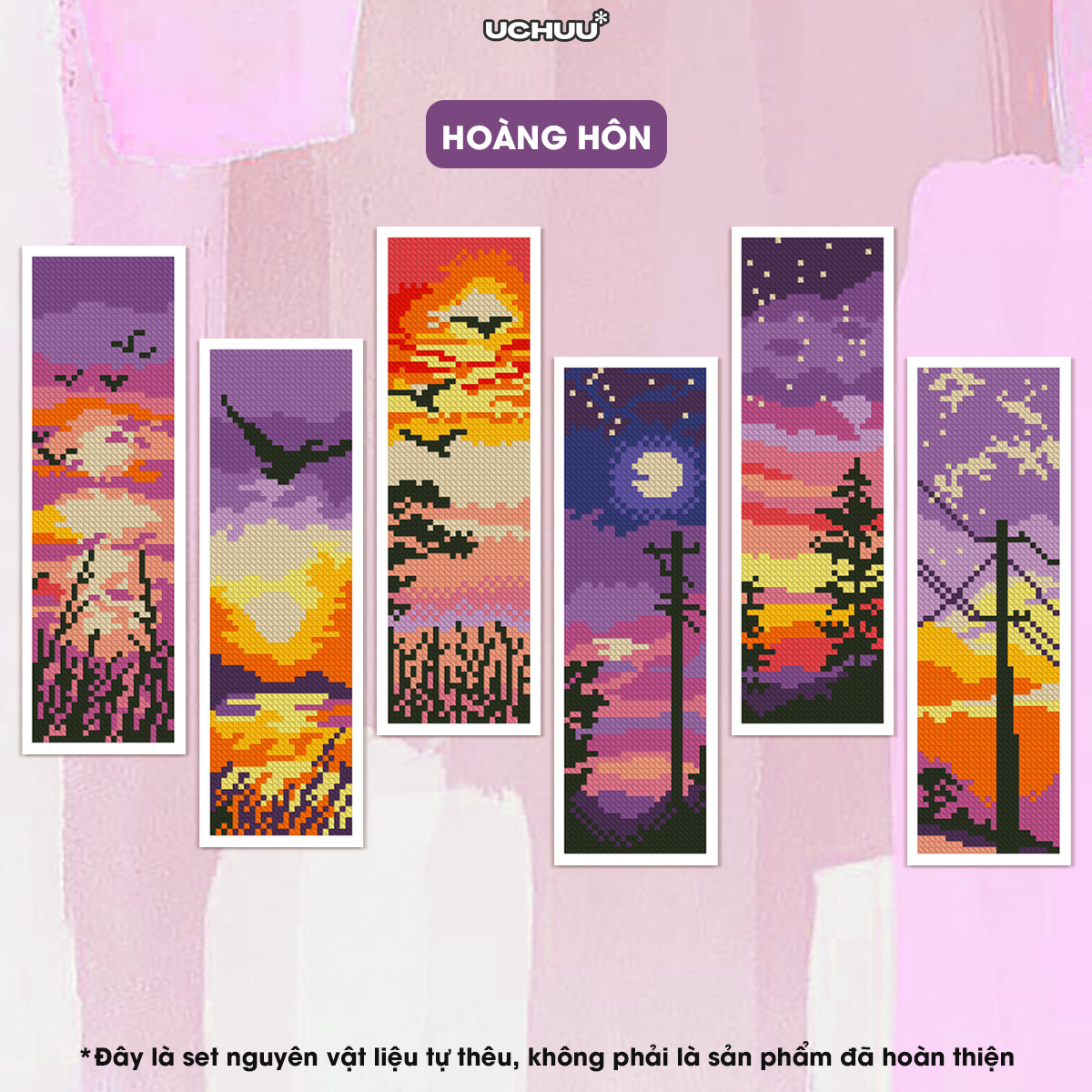 Bookmark Thêu Chữ Thập