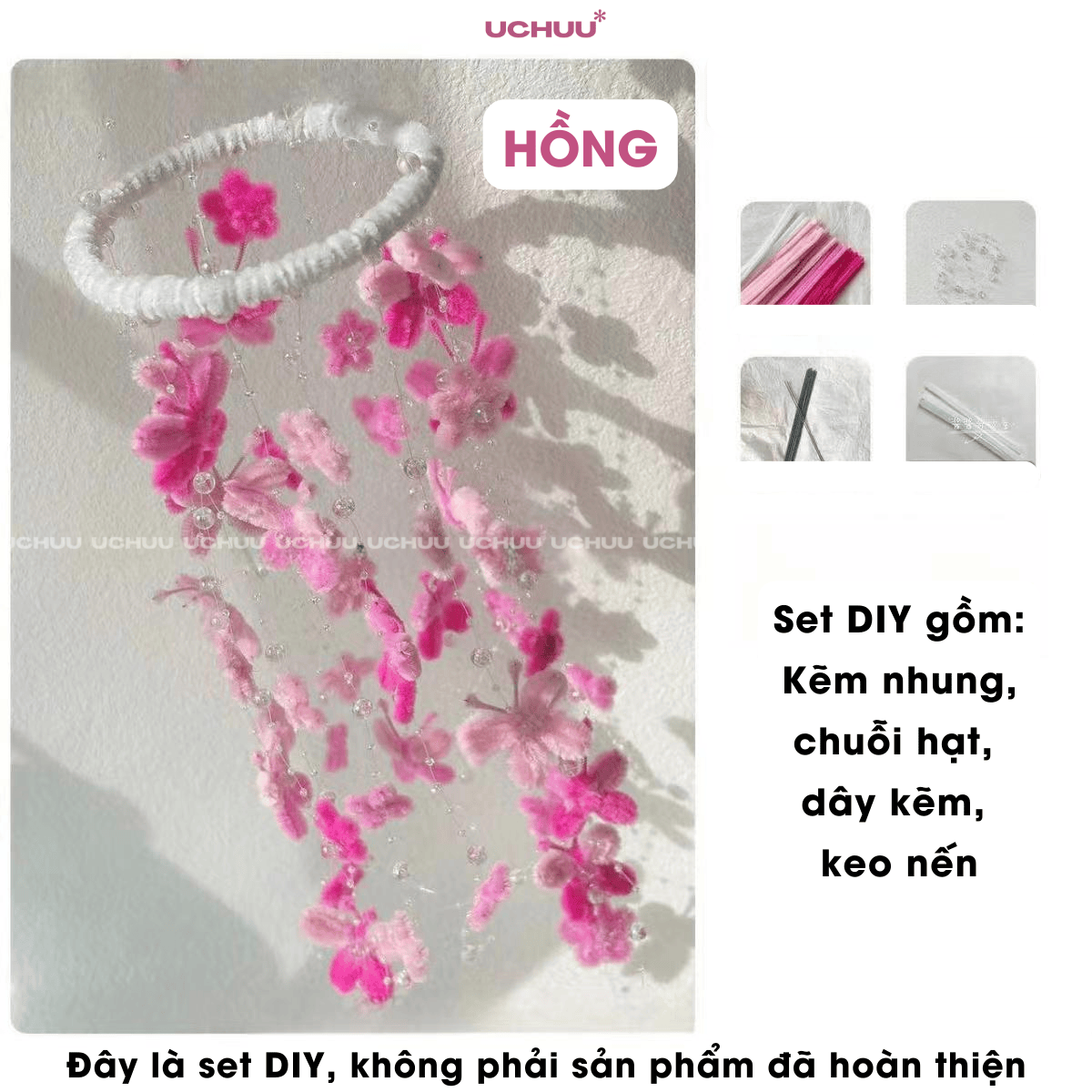 Chuông Gió Kẽm Nhung