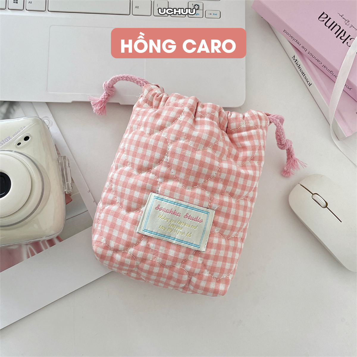 Túi Dây Rút Chần Bông