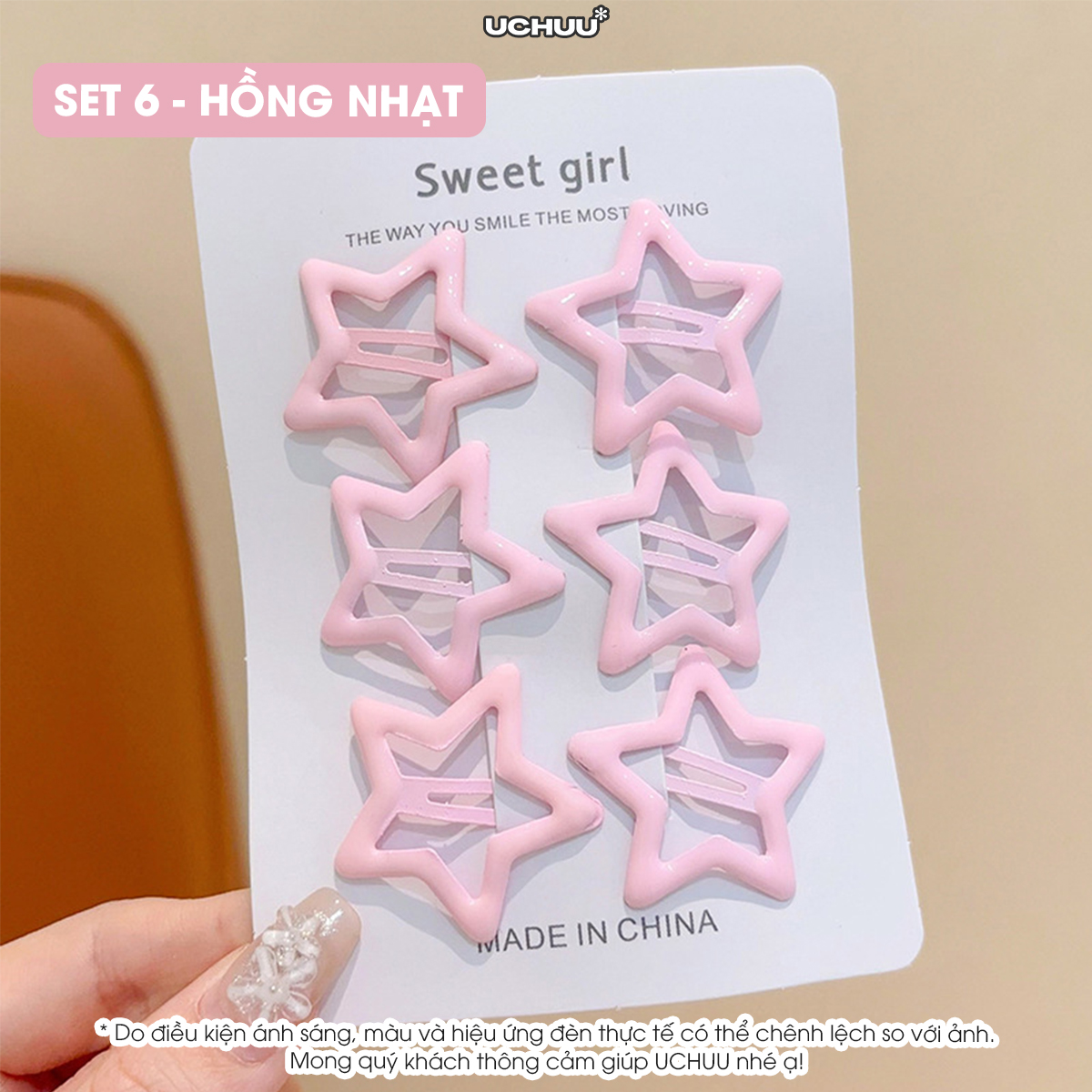 Set Kẹp Tóc Sao