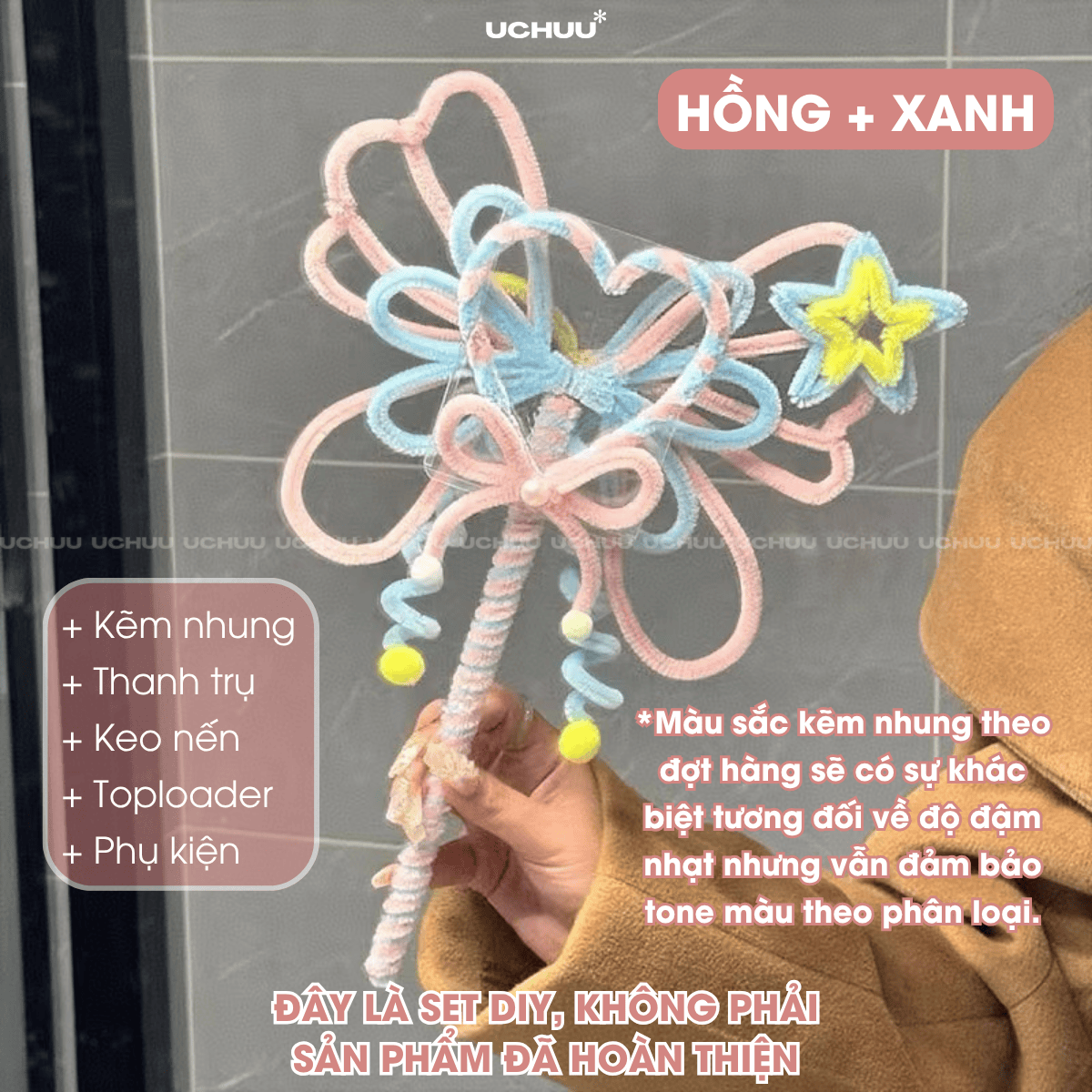 Gậy Thẻ Bo Góc