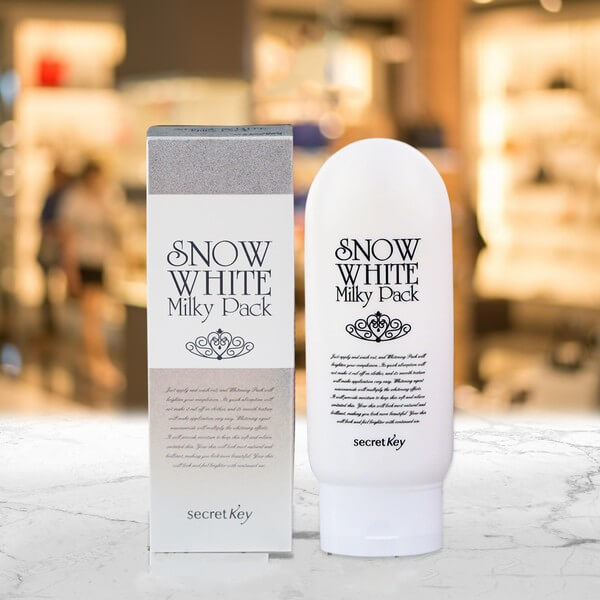 Kem Dưỡng Trắng Secret Key Snow White Milky Pack 200ml