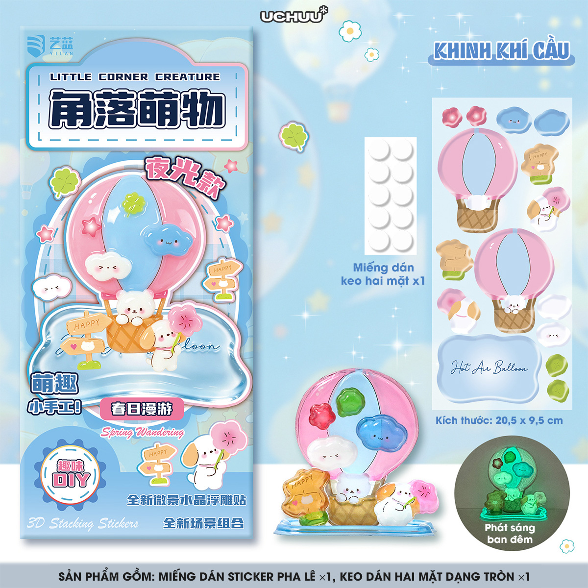 Standee Sticker 3D NổI