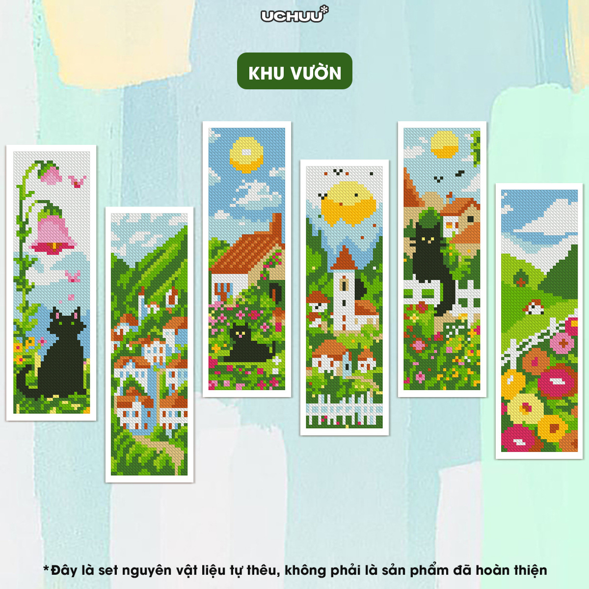 Bookmark Thêu Chữ Thập