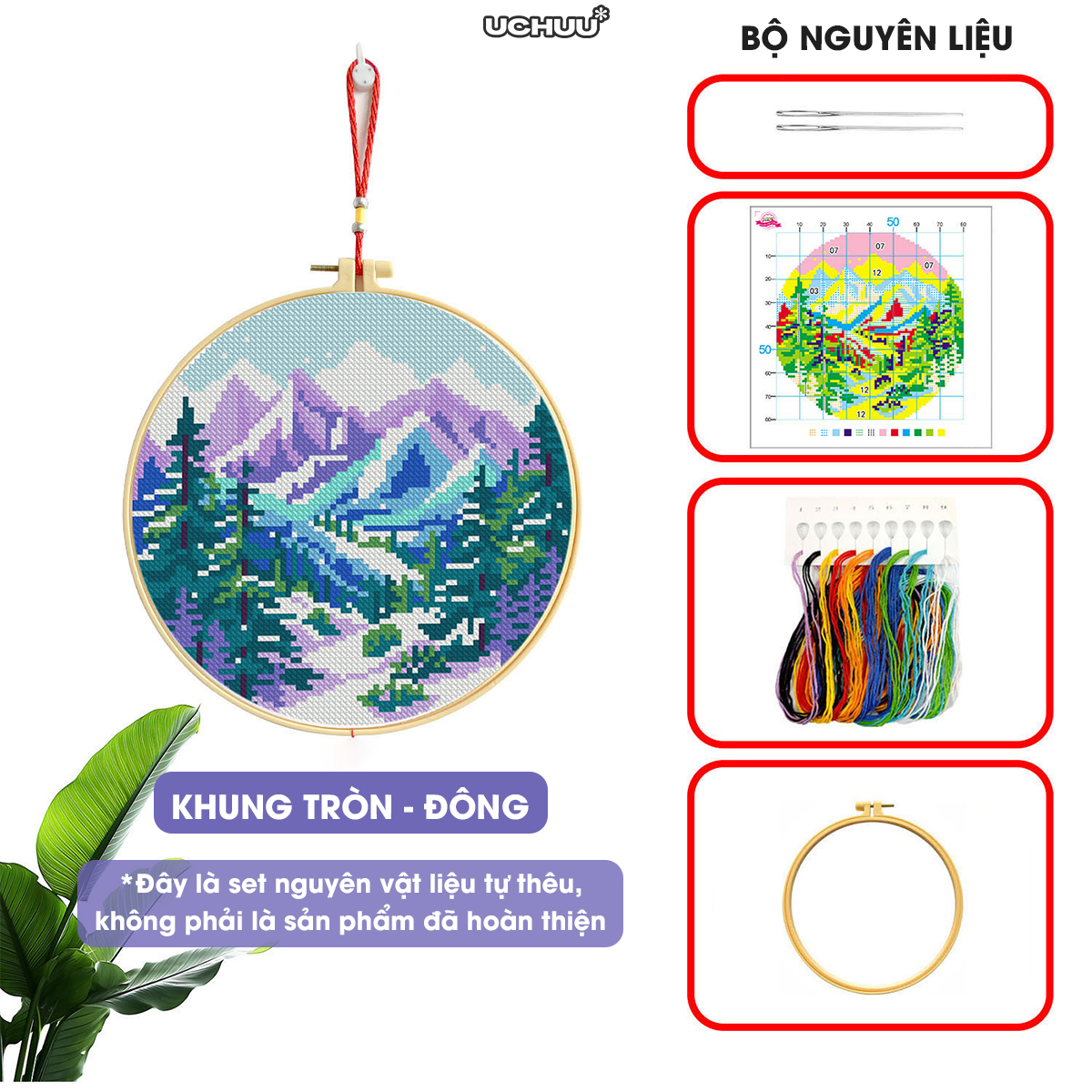 Khung Tranh Thêu Chữ Thập