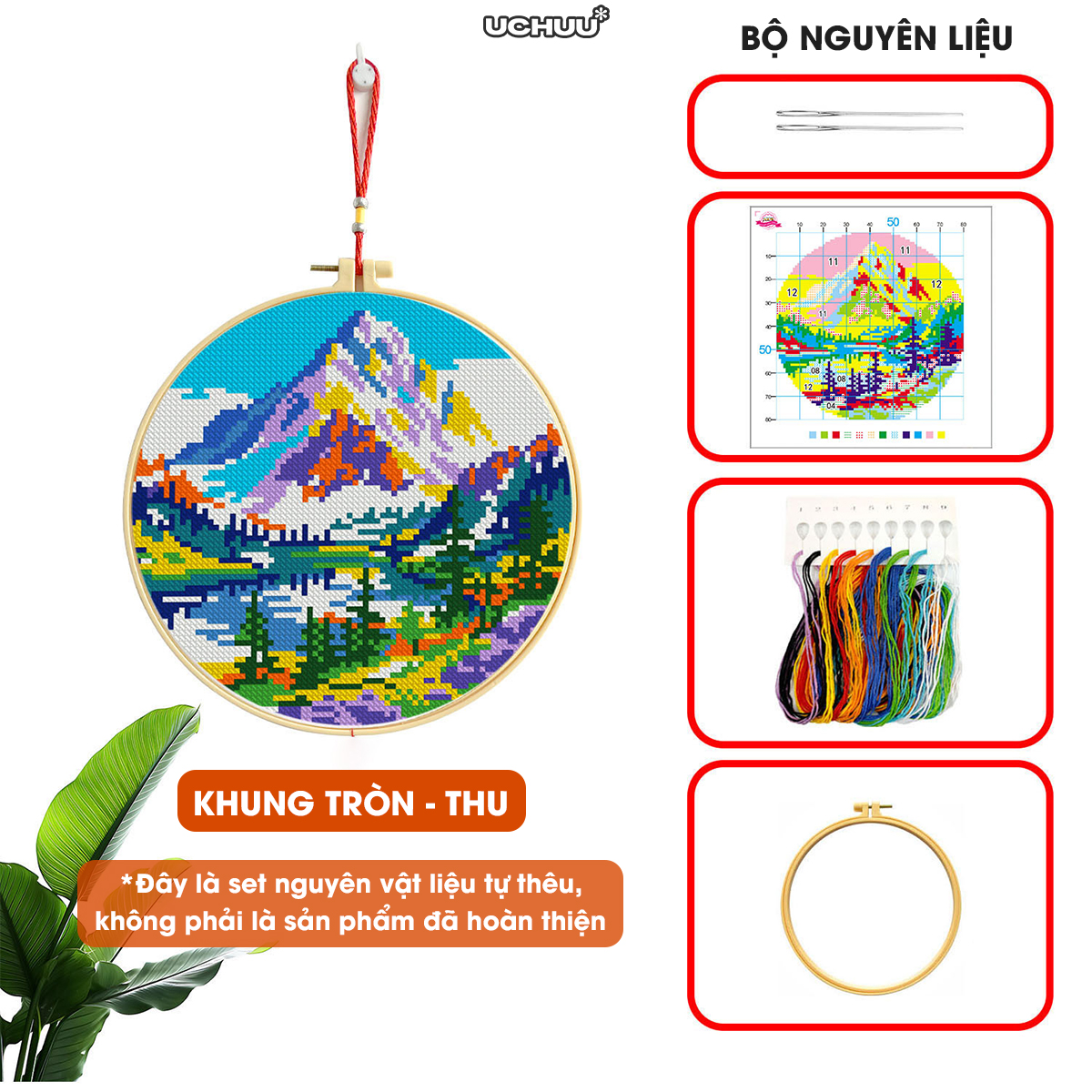 Khung Tranh Thêu Chữ Thập