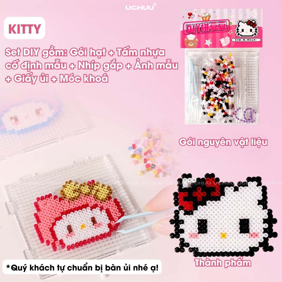 Bộ hạt ủi thần kỳ Perler