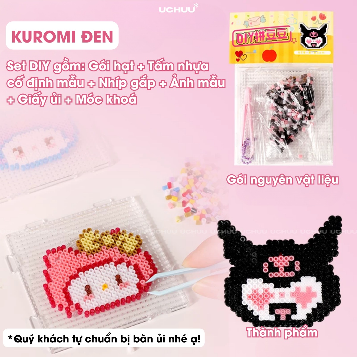 Bộ hạt ủi thần kỳ Perler