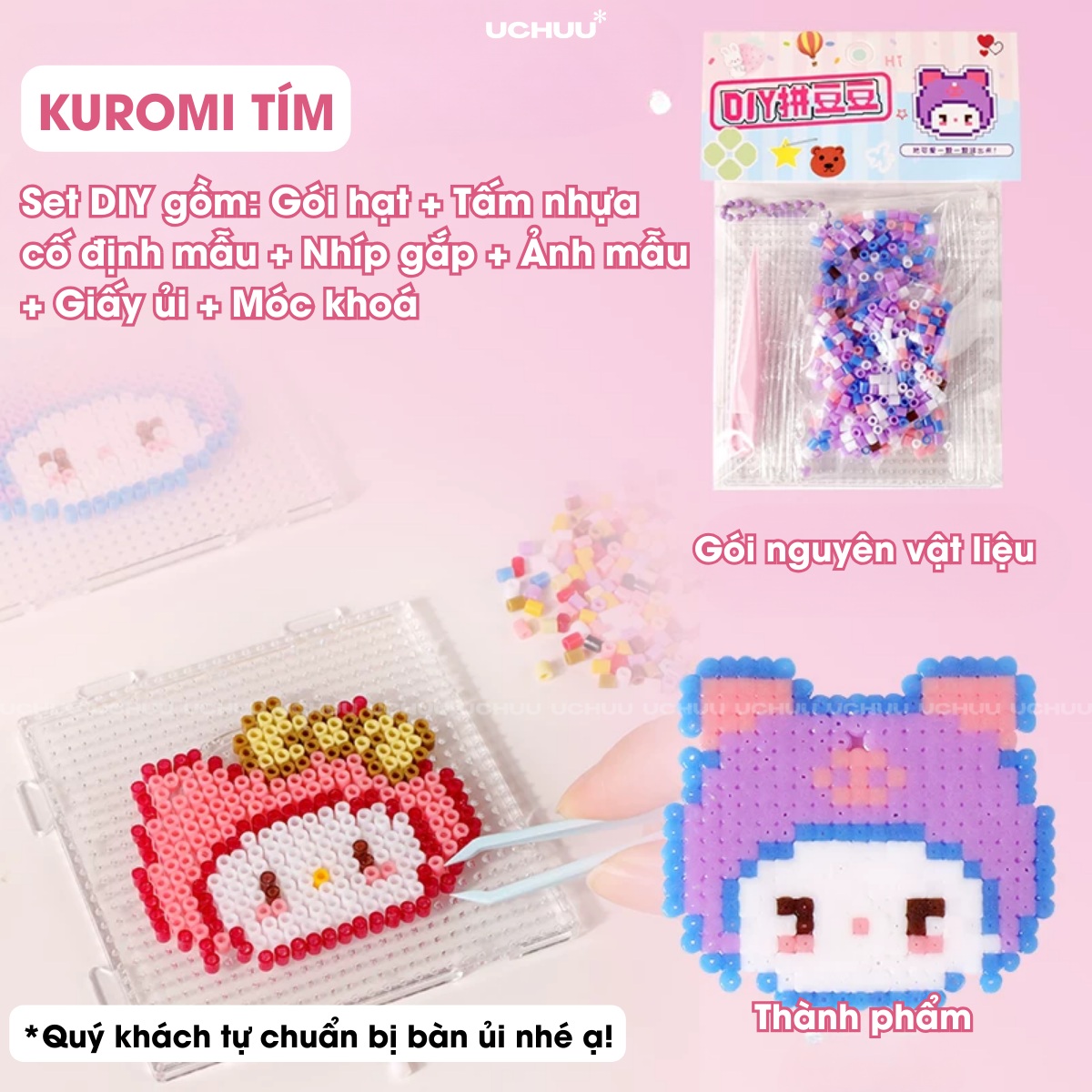 Bộ hạt ủi thần kỳ Perler