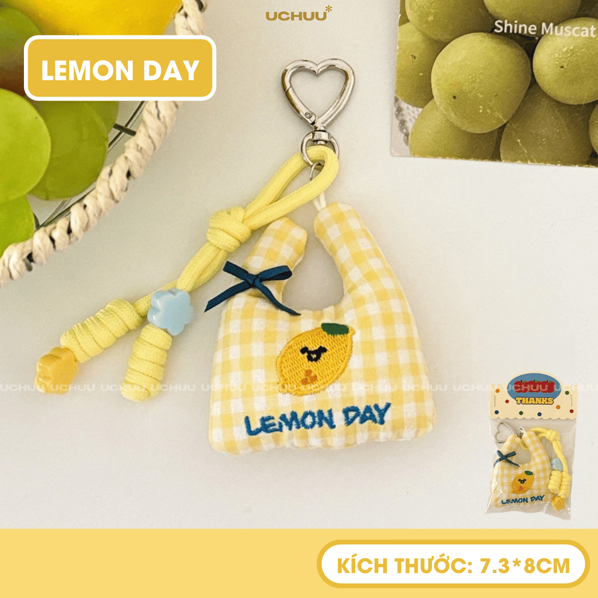 Móc Khóa Túi Vải