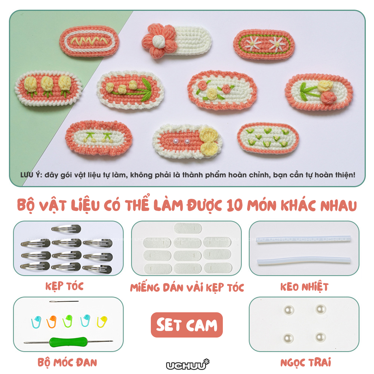 Set DIY Kẹp Tóc