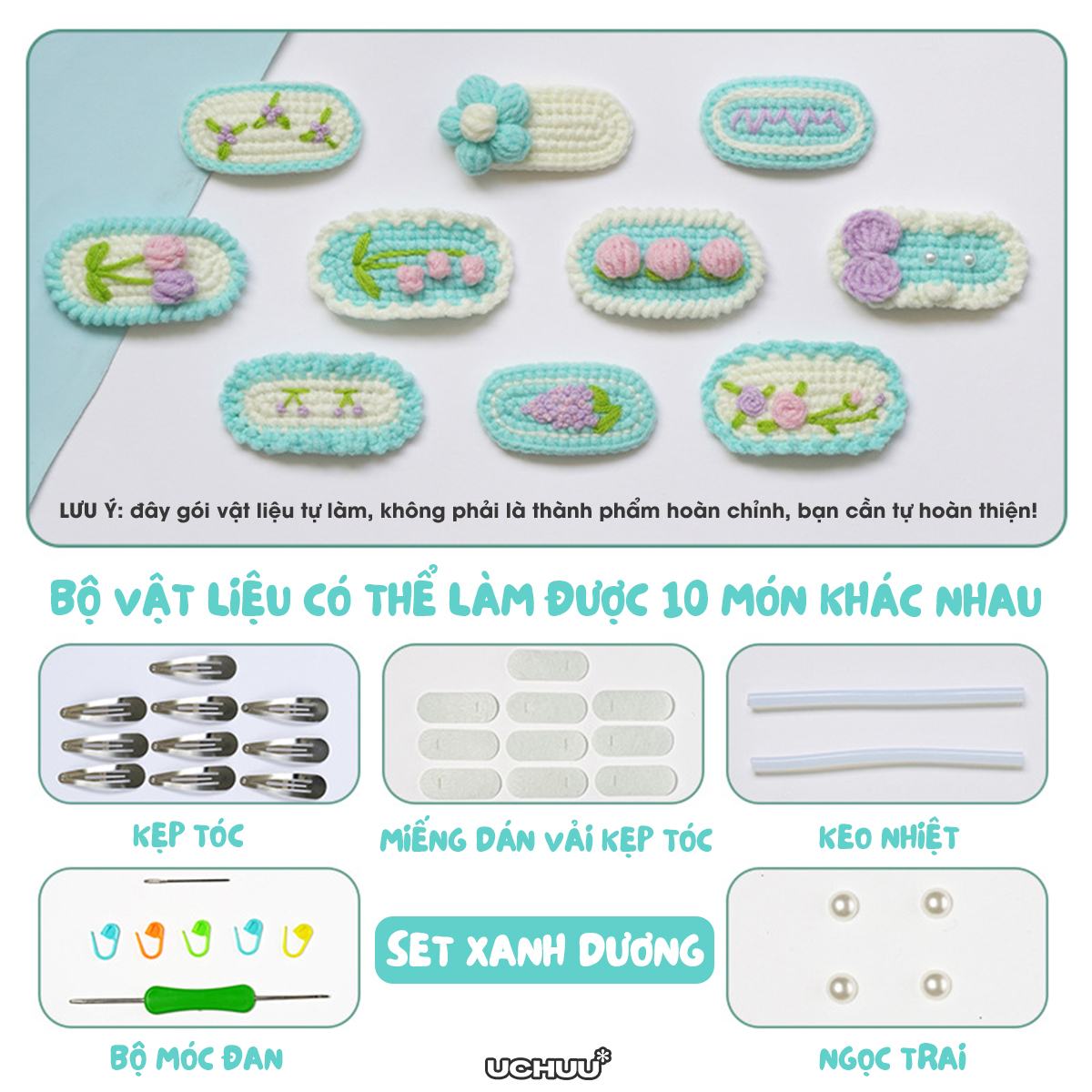 Set DIY Kẹp Tóc