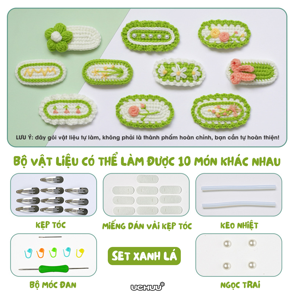 Set DIY Kẹp Tóc