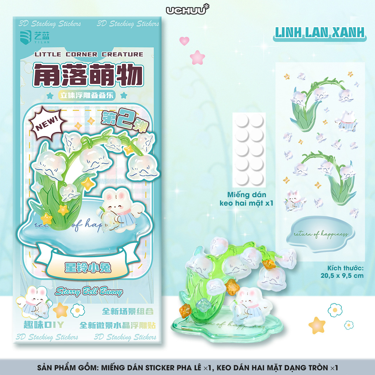 Standee Sticker 3D NổI