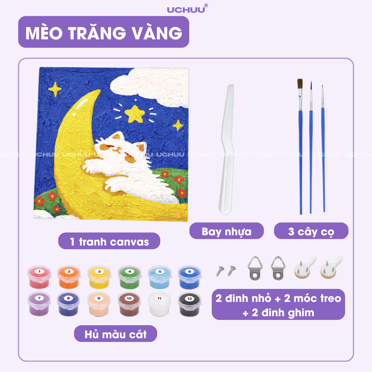 Tranh Tô Màu Cát