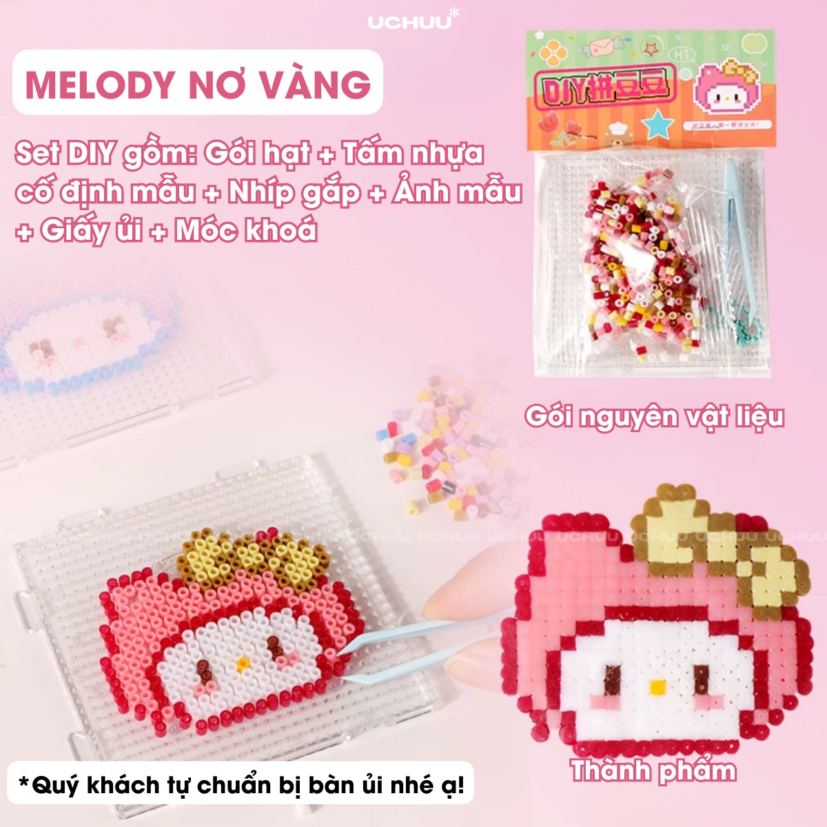 Bộ hạt ủi thần kỳ Perler