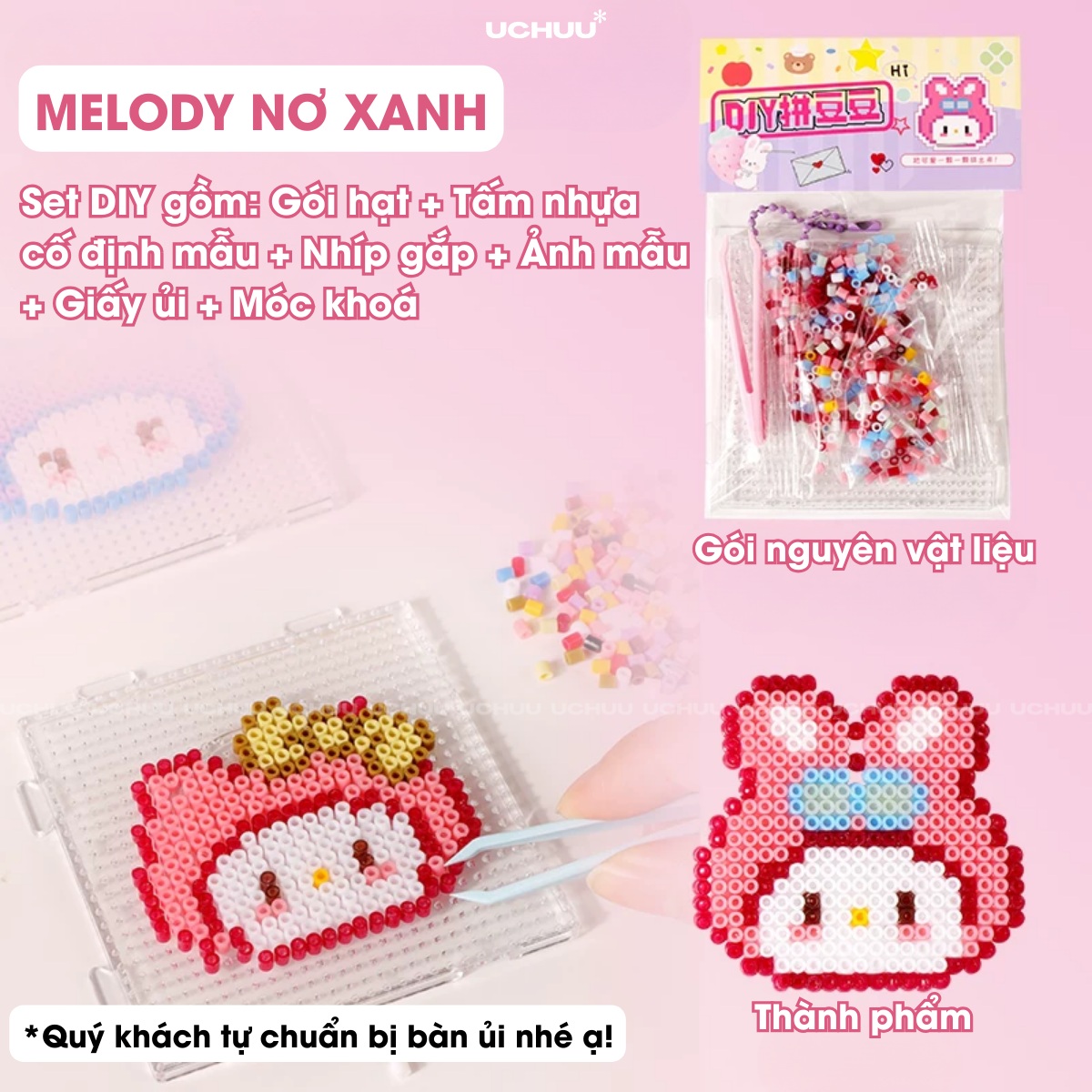 Bộ hạt ủi thần kỳ Perler
