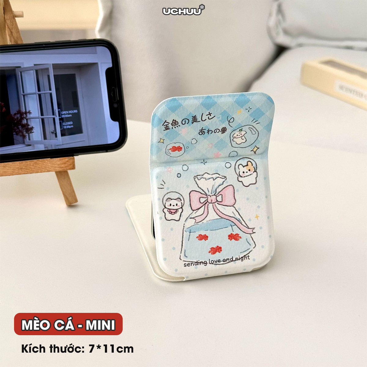 Gương Gập Trang Điểm