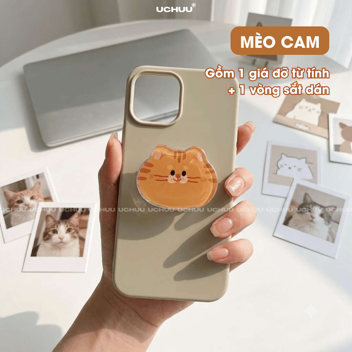 Giá đỡ điện thoại từ tính