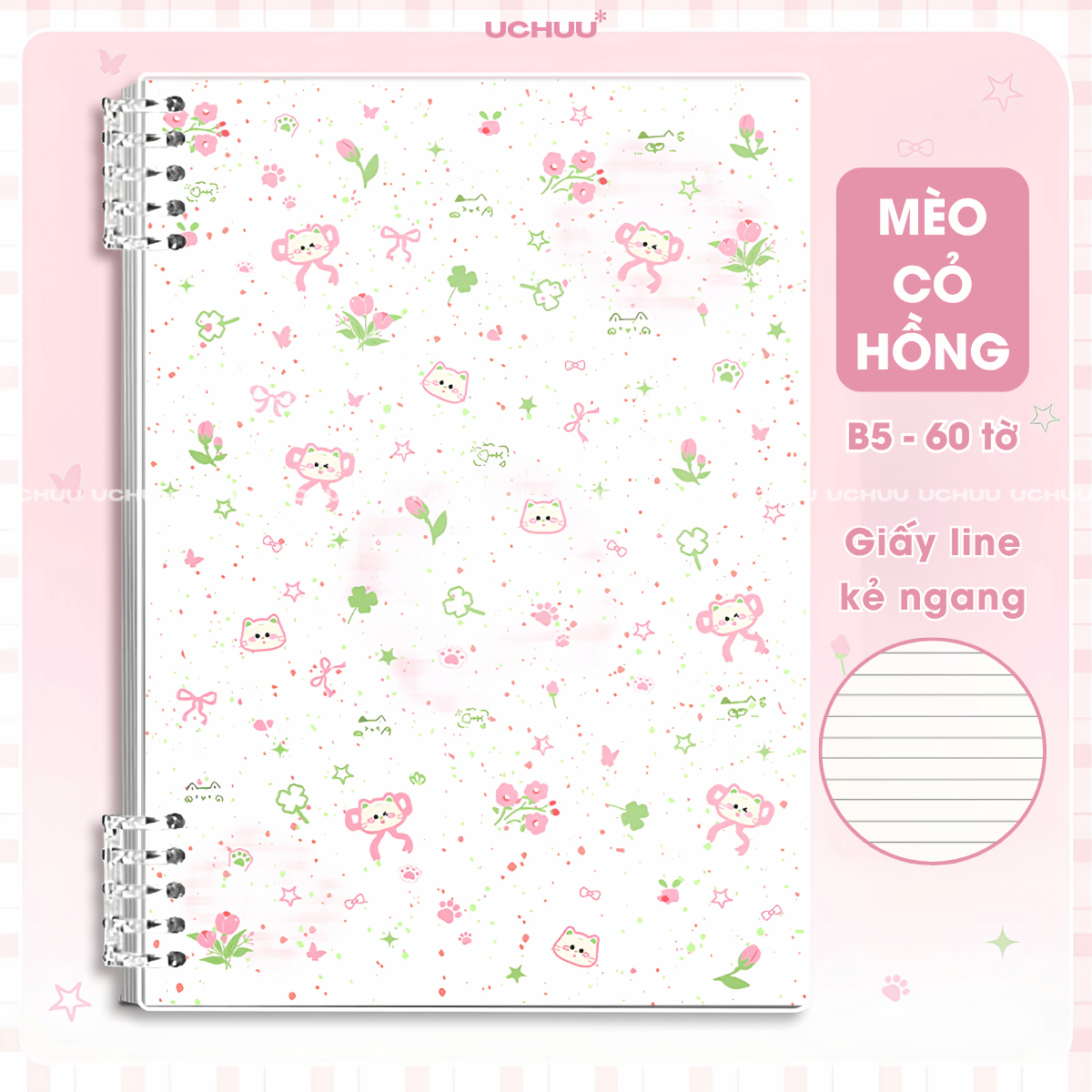 Sổ Còng Bìa Nhựa B5