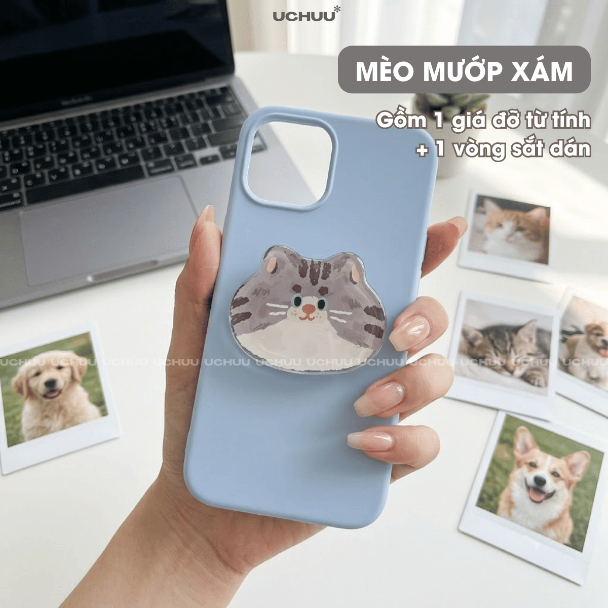 Giá đỡ điện thoại từ tính