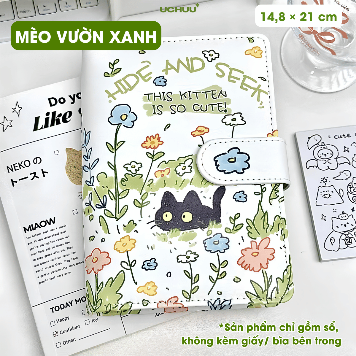 Sổ Còng Bìa Da PU