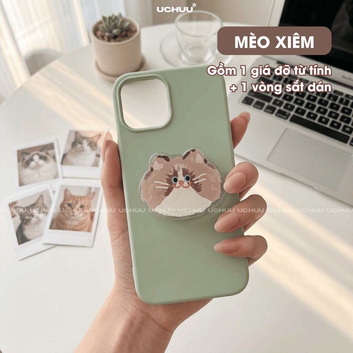 Giá đỡ điện thoại từ tính
