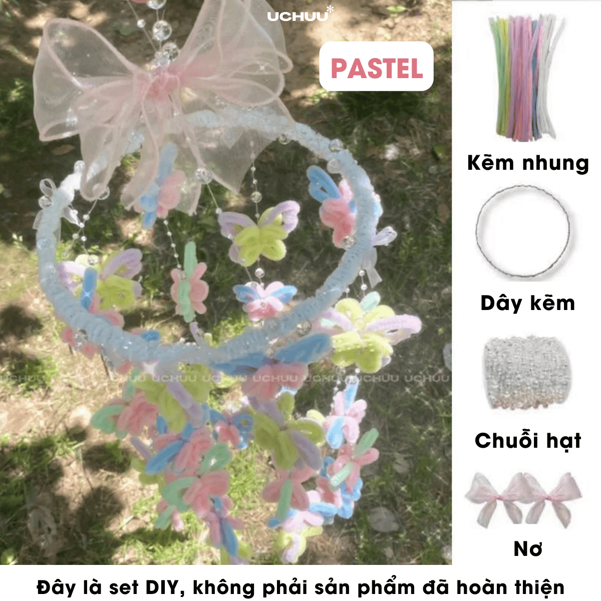 Chuông Gió Kẽm Nhung