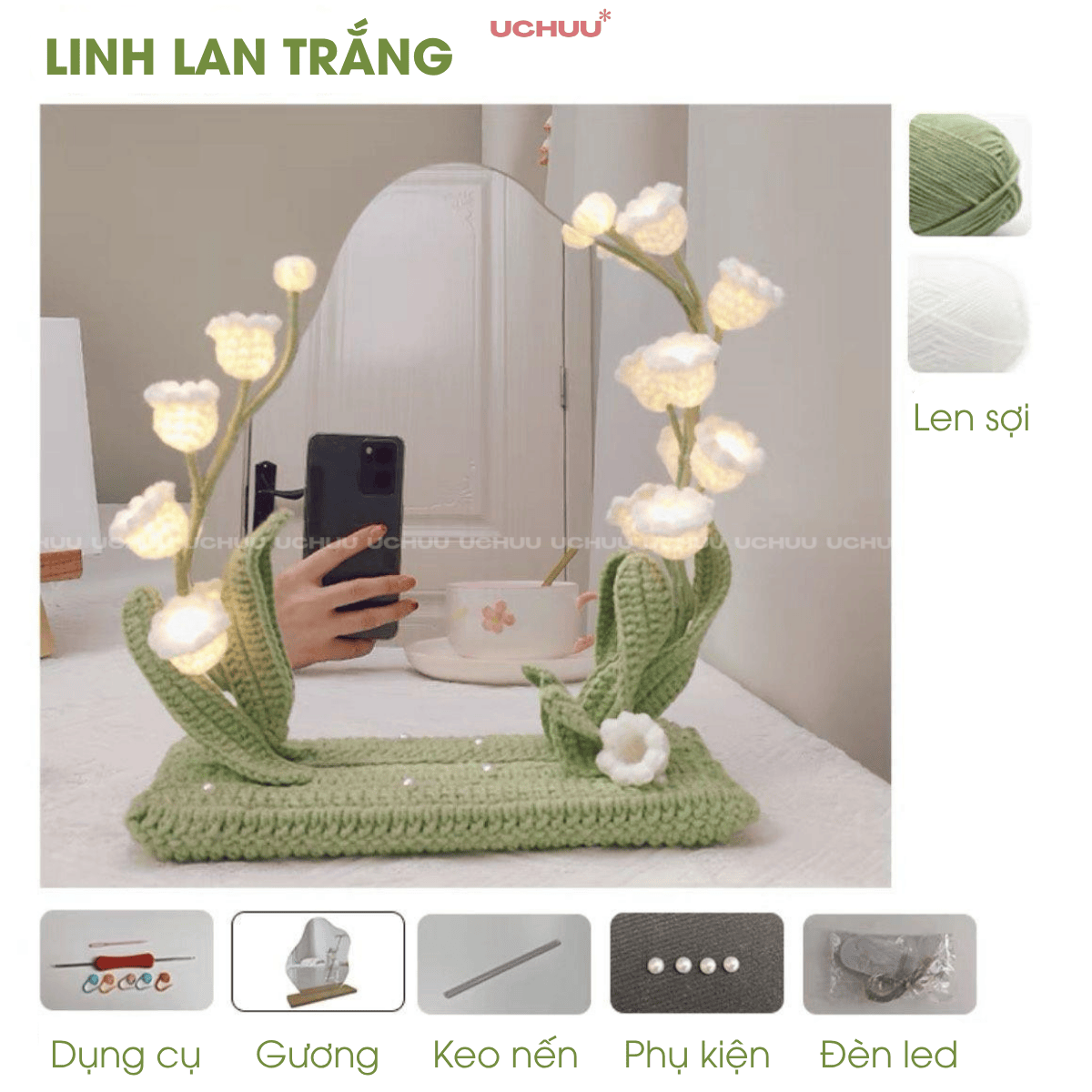 Gương Len Decor