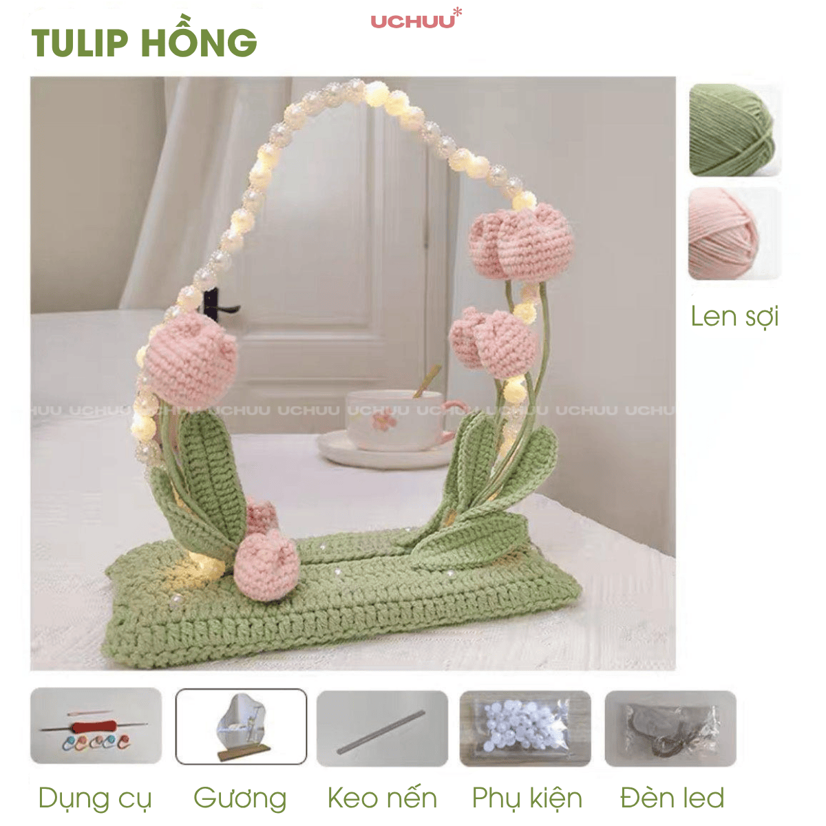 Gương Len Decor