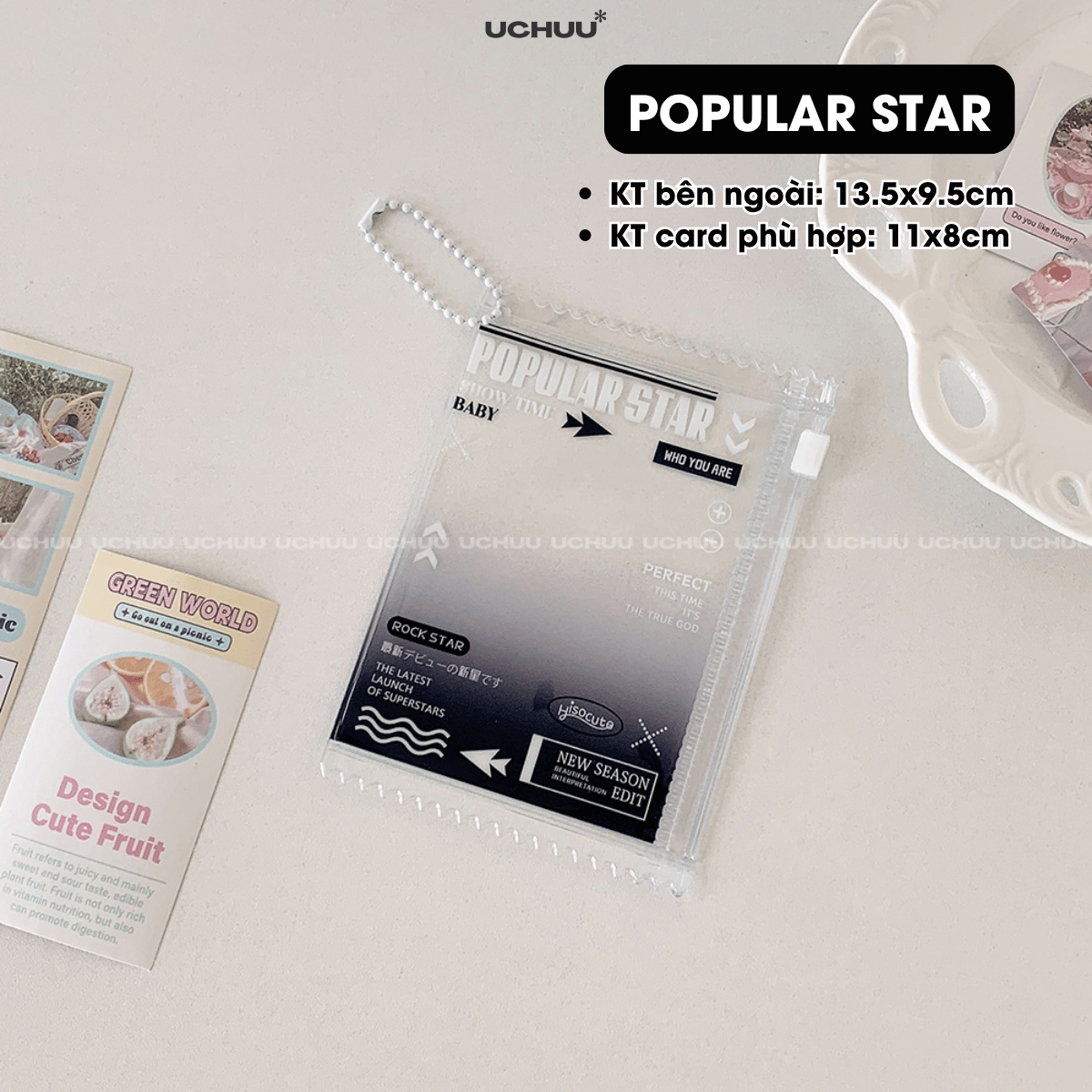 Túi Zip Đựng Card