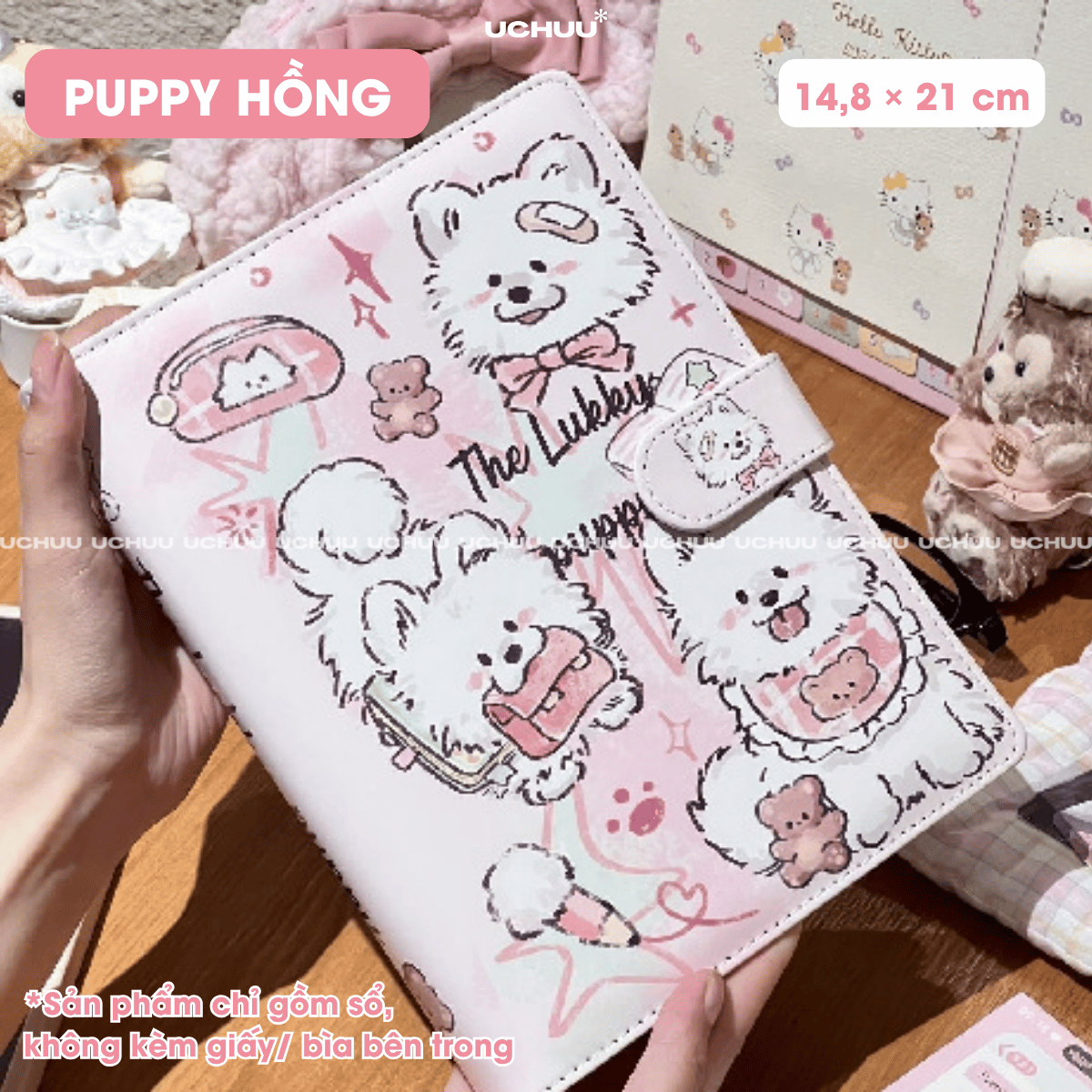 Sổ Còng Bìa Da PU