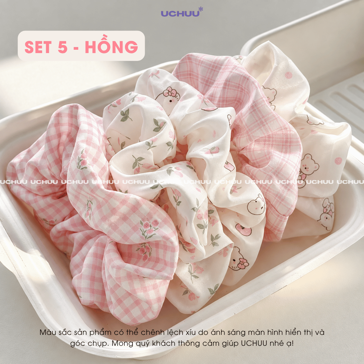 Set Scrunchies