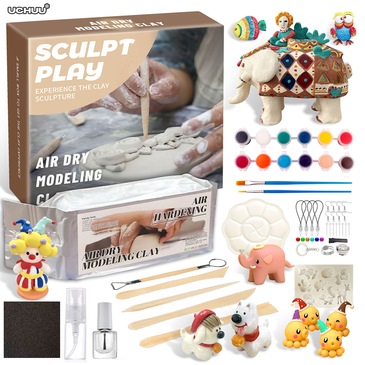 Set Đất Sét Tự Khô