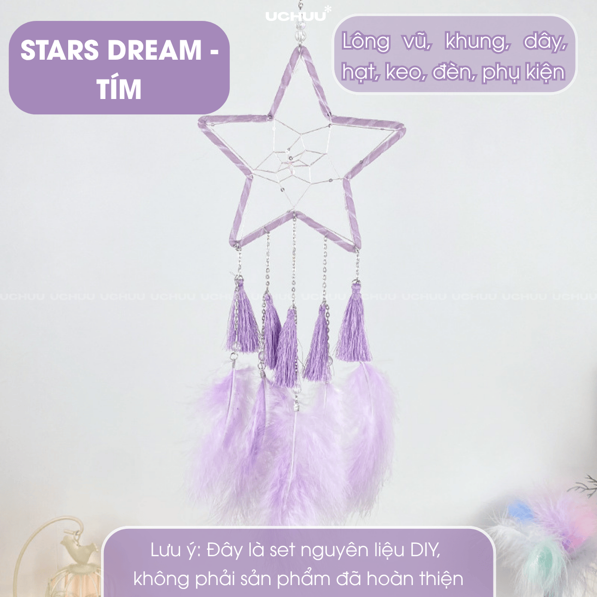 Set DIY Dreamcatcher