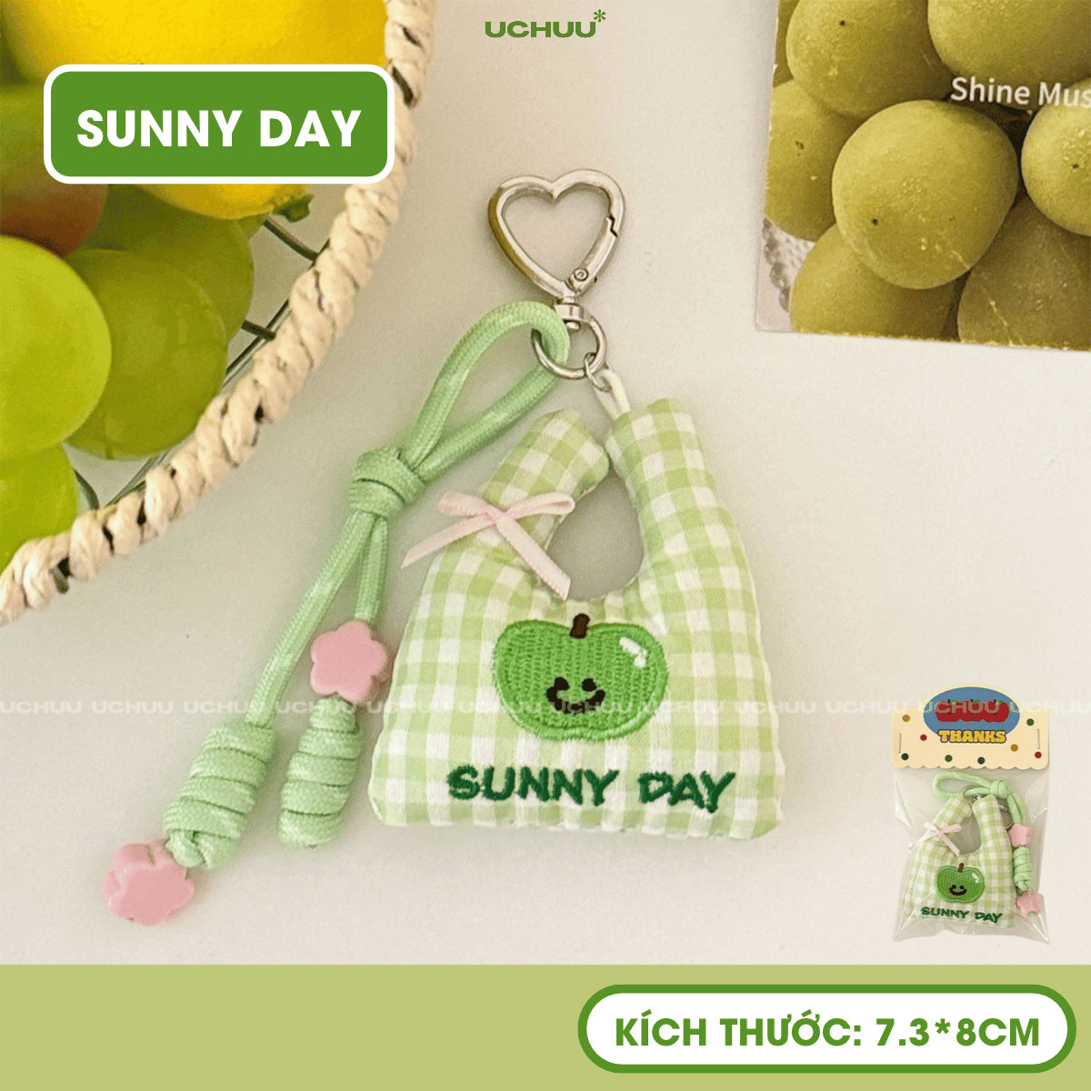 Móc Khóa Túi Vải