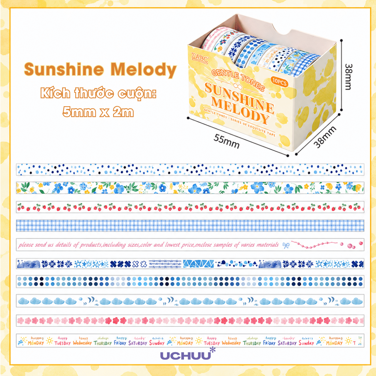 Cuộn Washi Tape