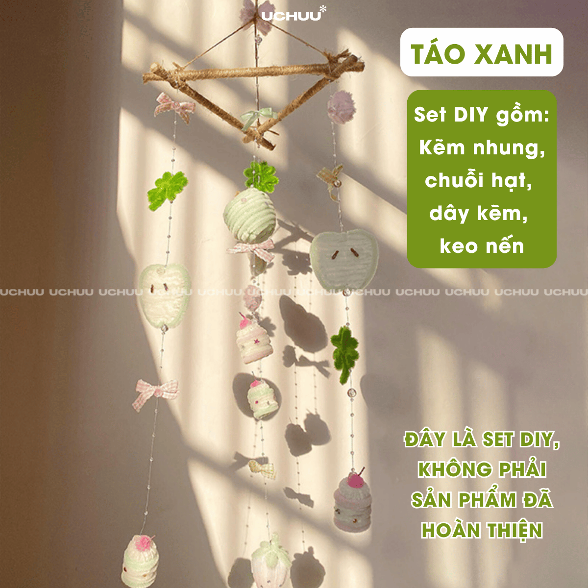 Chuông Gió Kẽm Nhung