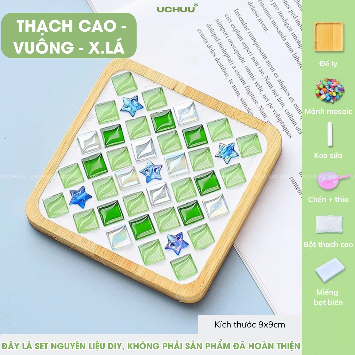 Lót Ly Khảm Đá Mosaic