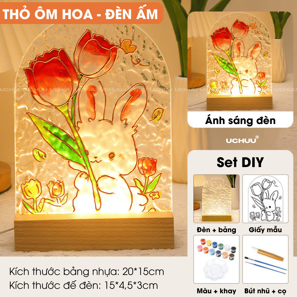 Đèn Tranh Vẽ Decor