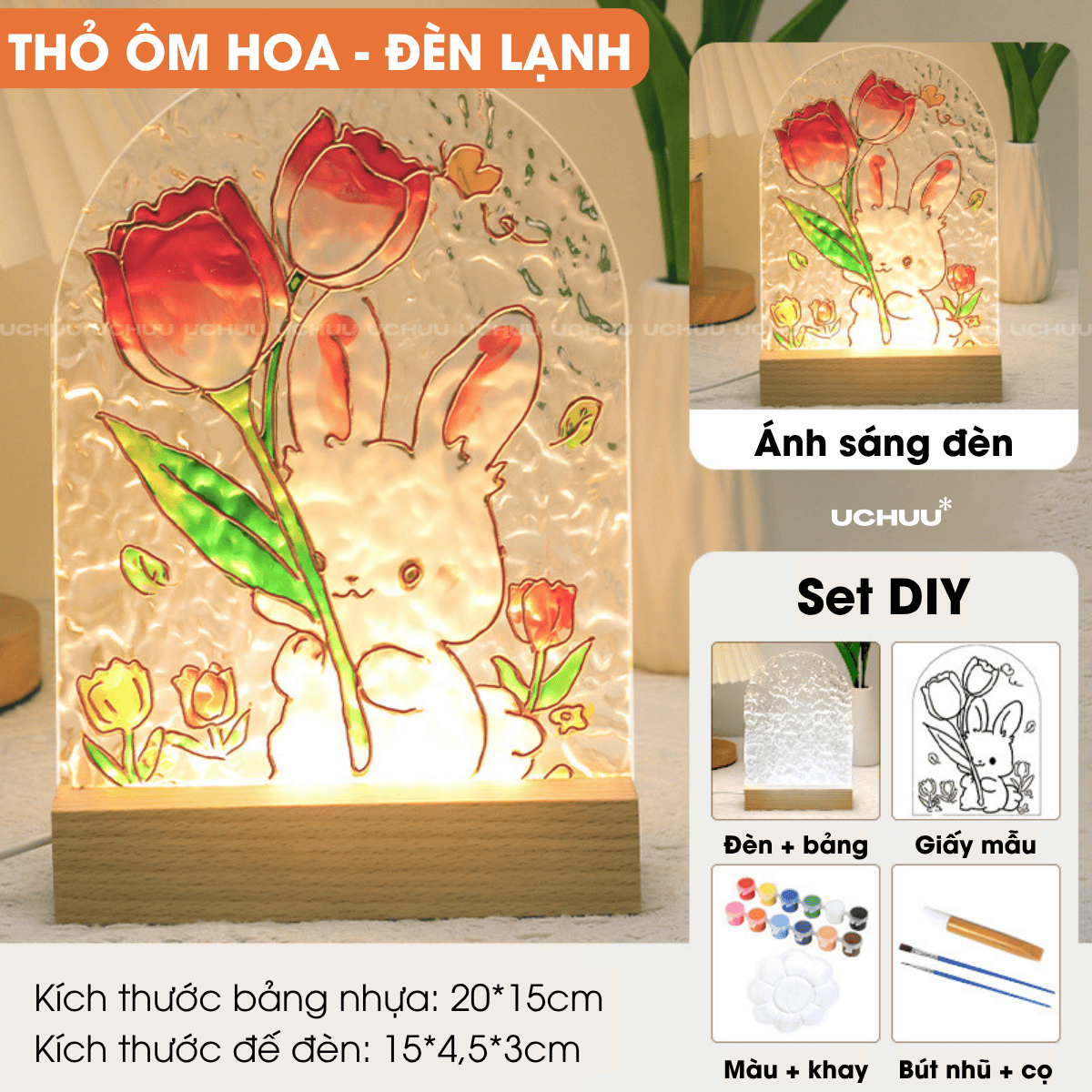 Đèn Tranh Vẽ Decor